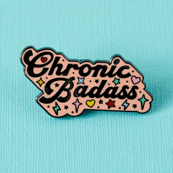 Enamel Chronic Illness Pin